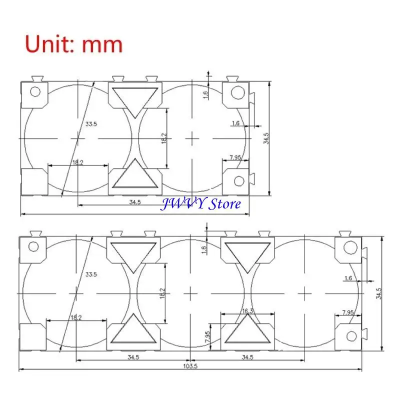 573A 33140 ليثيوم حامل البطارية منظمي البطارية حزمة مقاومة للحريق فريدة من نوعها