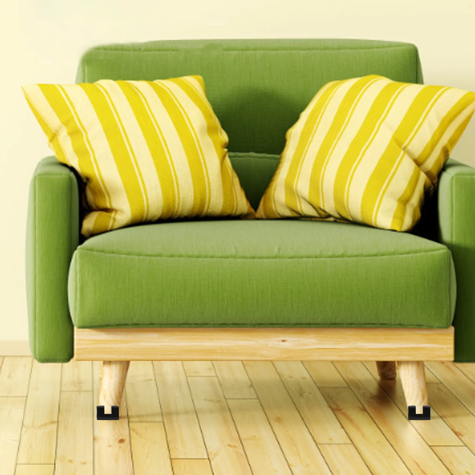 

50Pcs Chair Leg Floor Protectors C-Shaped Tpr Pads for Hardwood Non-Slip Chair Glides Cushion Caps C-Shaped Tube Sleeve