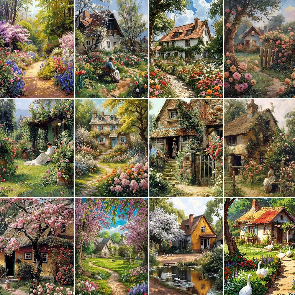 Farm Scenery Paint …