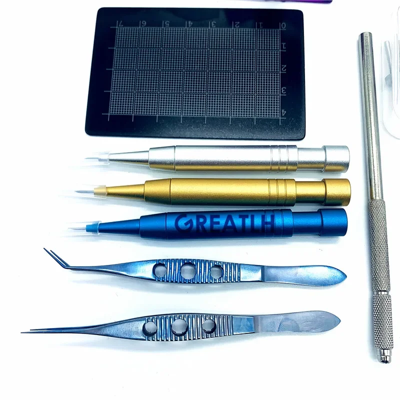 Fue hair implant pen 0.8MM 0.9MM 1.0MM Hair planting PUNCH NEEDLE hair transplant kit fue set fue kit