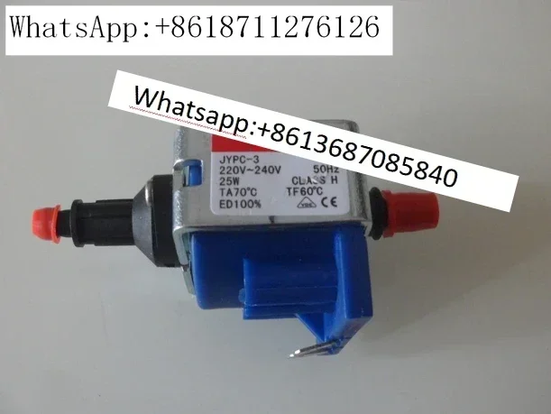 

JYPC-3 AC 220V- 240V / 110V - 120V 25W 8 bar Booster Pump Electromagnetic for Steam Mop Coffee Machine ,etc
