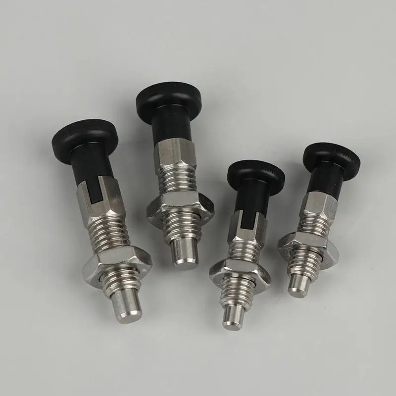 Stainless steel Ball Nose Spring Plunger Reliable Versatile Indexing Solution Spring Return Knob Plunger Indexing Plunger