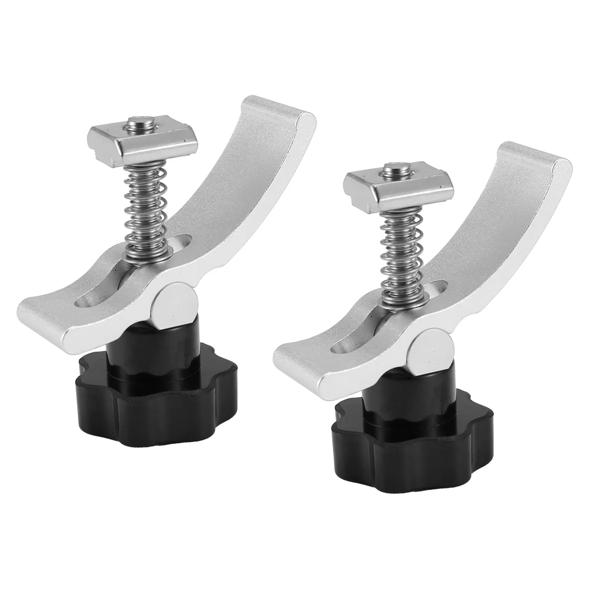 ABKM 2 قطعة T-Track Mini Hold Down Clamp Kit، متوافق مع آلات التوجيه CNC 3018، 3018-PRO/ 3018-PROVer/ MX3
