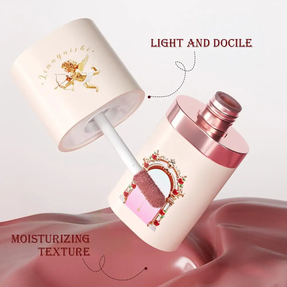 Feuchtigkeitsspendende Flüssigkeit Rouge Creme Multi-Use Lippen Wange Rouge Orange-rot Mini Schatten Make-Up Stick Augen Rouge Matte kontur V1I3