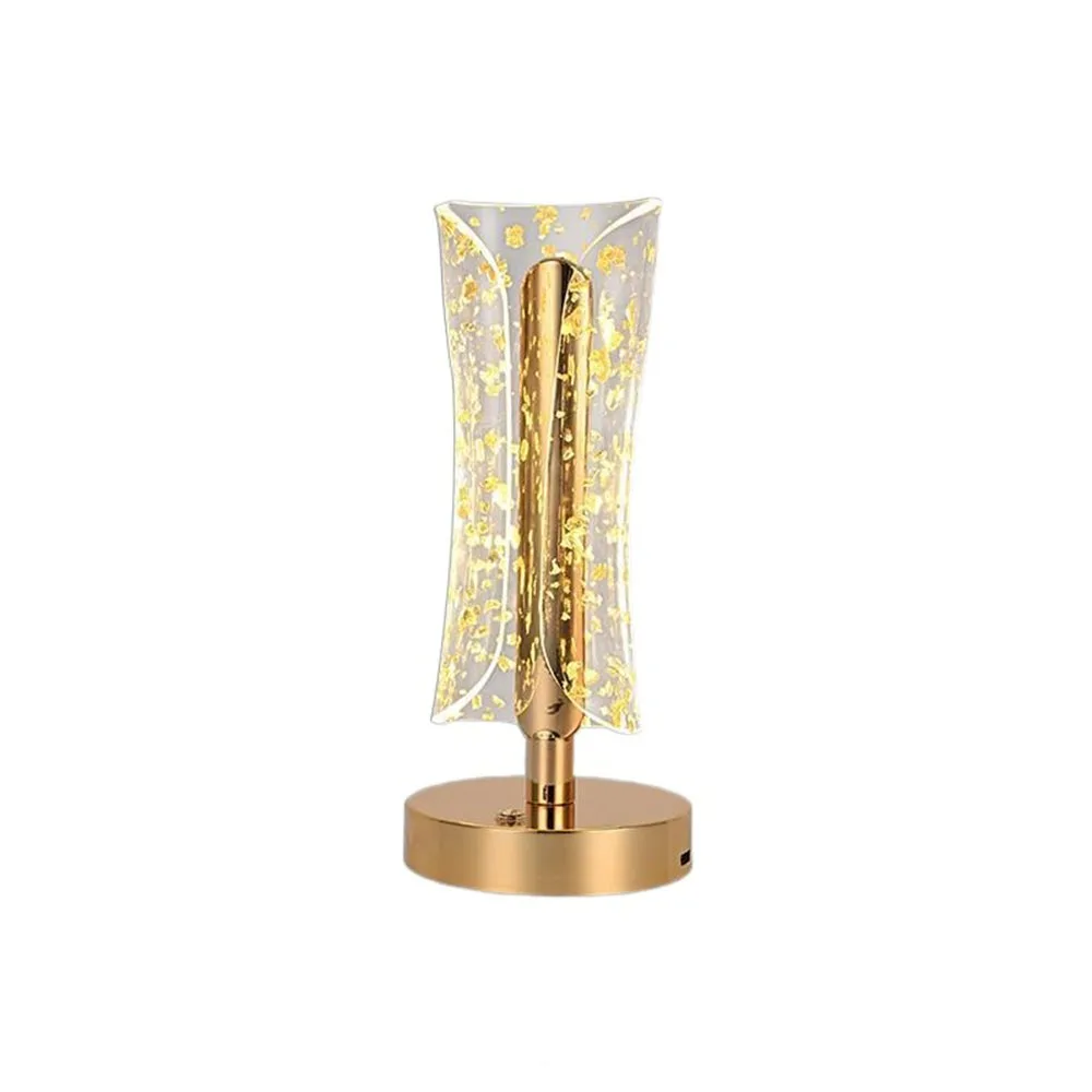 3-Color Lighting Butterfly Desk Lamp Adjustable Dimmable LED Table Lamp Touch Switch Ornaments Nordic Acrylic Night Light