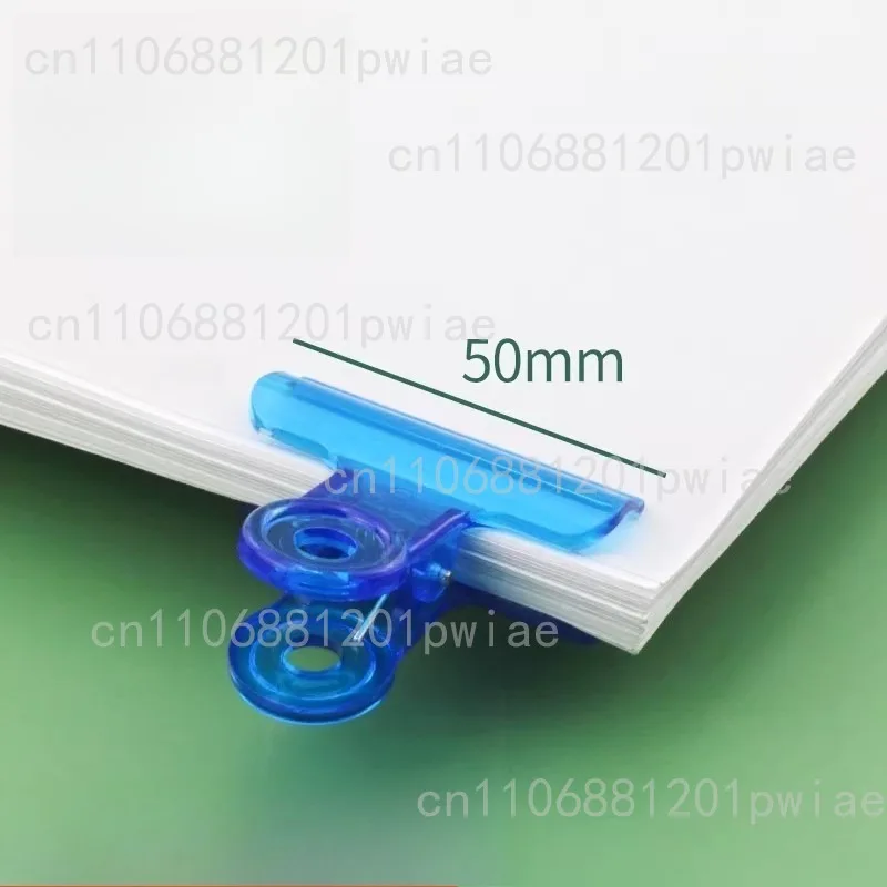 Creative bill holder, plastic round clip, document invoice holder