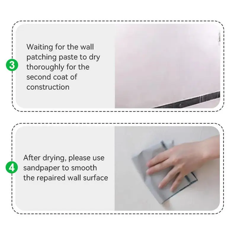 Wall Patch Repair Kit Wall Spackle With Scraper Easy To Apply Wall Patch Repair Kit Fill Holes In House Wall Remove Stains