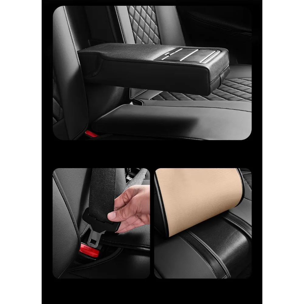 الجلود الاصطناعية غطاء مقعد السيارة العالمي لمازدا 3 CX-5 2 5 6 CX-3 CX-4 CX-7 CX-9 RX-8 CX-30 CX-50 اكسسوارات السيارات