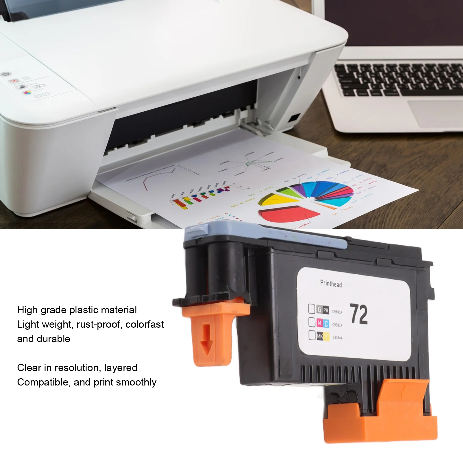 Печатающая головка защищает от ржавчины сменная печатающая головка MK Y Предотвращает выцветание стабильная для T2300 для T795 для T770 для T1100