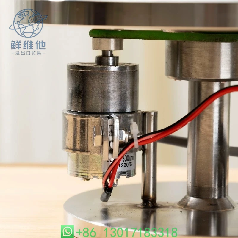 

Ceramic Turntable Stainless Steel Electric Hoop Painting Gold Tracing Line Special Rotary Table Automatic Hole Countertop