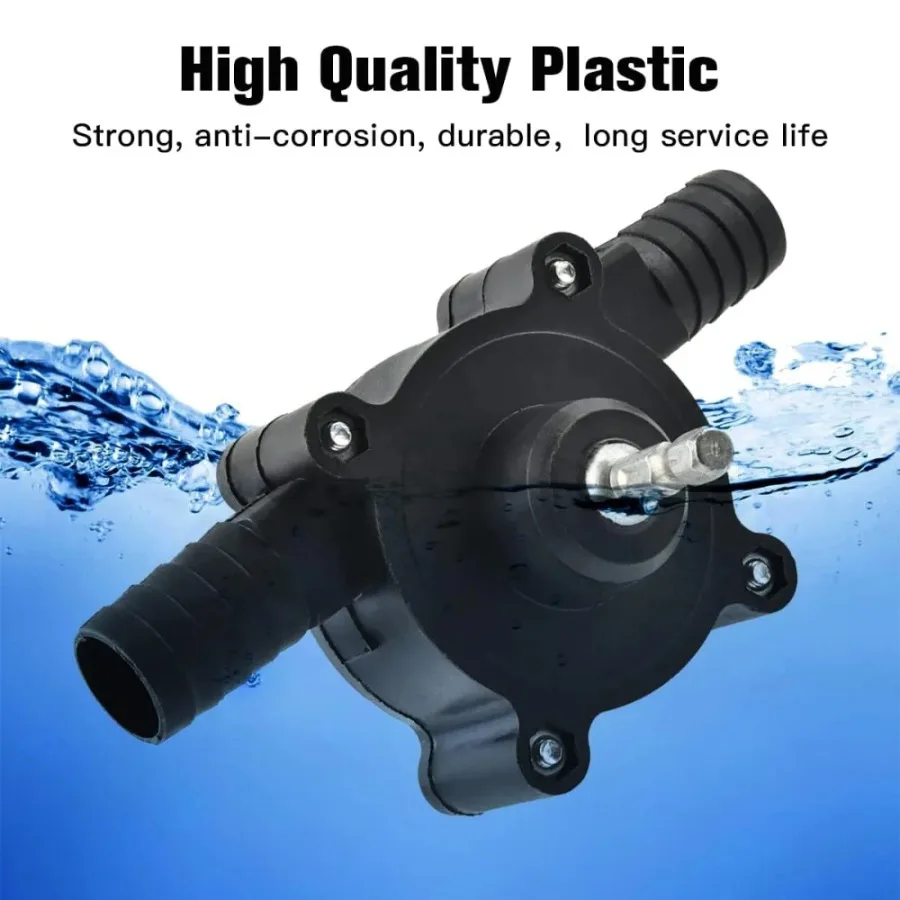 

Portable Electric Drill Pump Self Priming Liquid Transfer Pumps Small Household Water Pump Garden Outdoor Tool