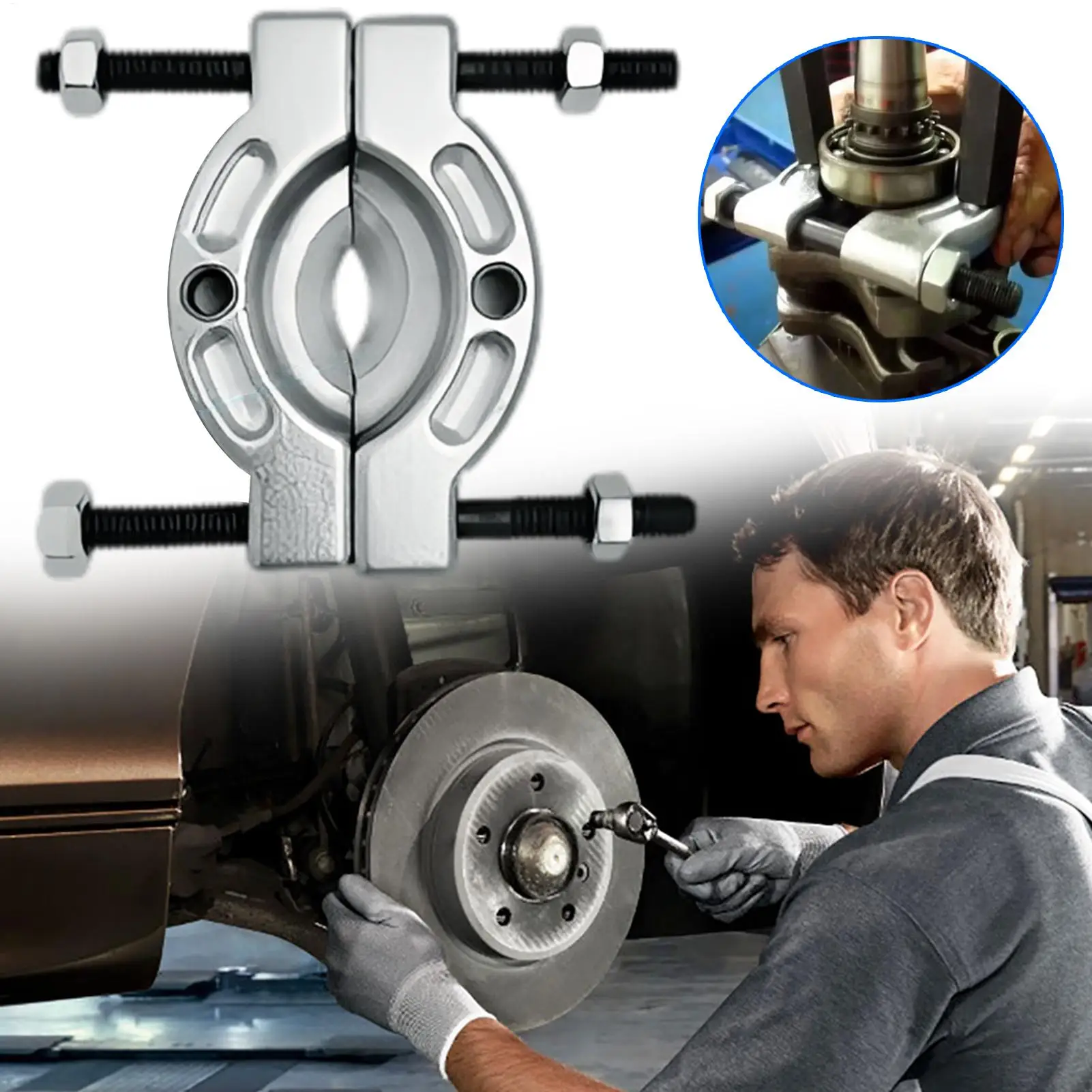 1/2/3 Zoll Kfz-Lagerabzieher, Lagerseparator für die Fahrzeugwartung, Abzieher für die Reparatur von PKW, LKW, Wohnmobil, SUV