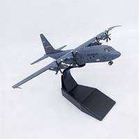 USA :200 Scale C130 Transport Aircraft with Stand Airplane Model for Room