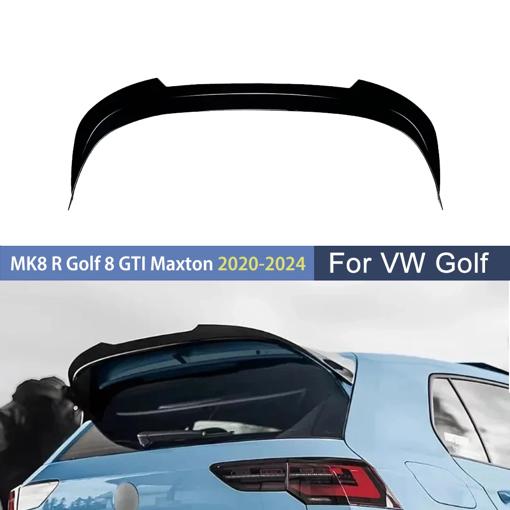 

Для VW Golf MK8 R Golf 8 GTI Maxton 2020-2024 спортивный стиль автомобиль заднего крыши хвостовое крыло задний багажник багажник сплиттер спойлер обвесы комплекты