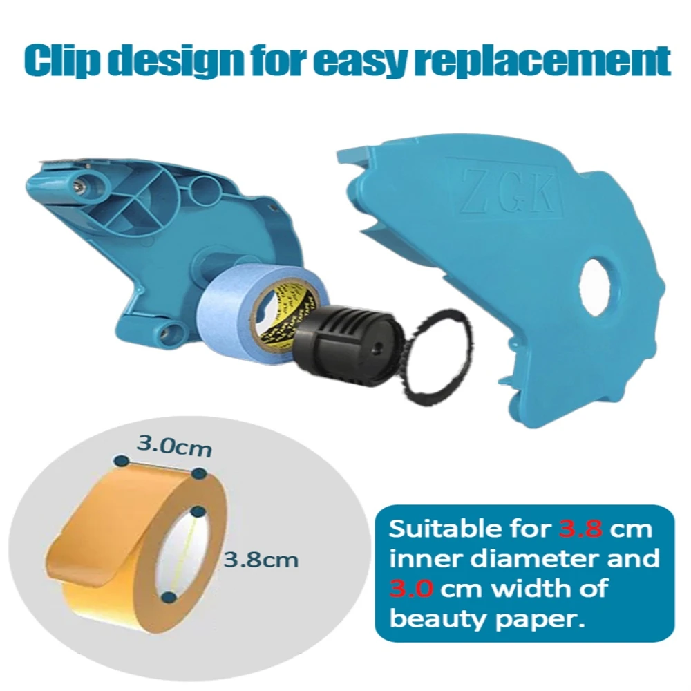 Imagem -04 - Máquina Aplicadora de Fita Adesiva Atualizada Fita para Reparar e Embelezar Rachaduras em Azulejo Fita Adesiva com Ferramenta de Corte