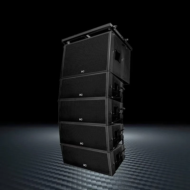 Stage Sound Line Array Speaker Professional Audio Church Speaker Outdoor Indoor Stage Powered Line Array Component Speaker