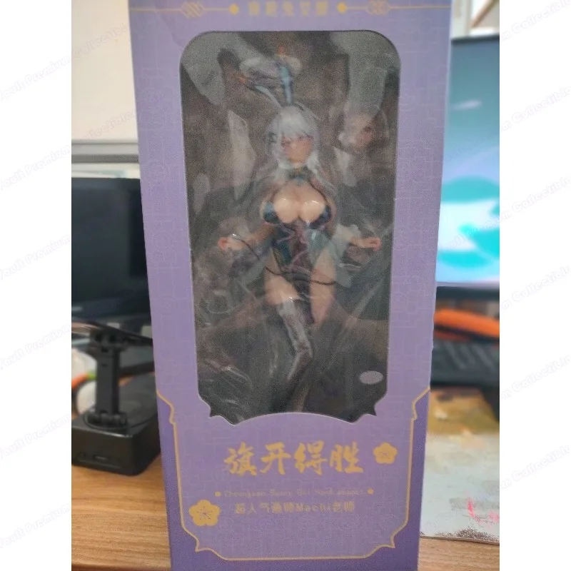

100% Original Hapitopi Cheongsam Bunny Girl Hand Puppet Anime Figures Ornaments Sexy Decoration Kawaii Model Gift Hobby InStock