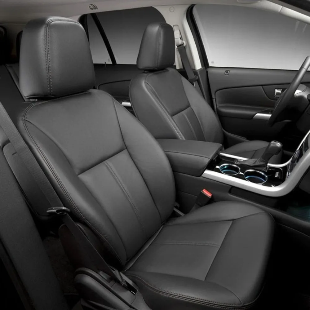 Custom-made  5 Seats Car Seat Covers Fit For Ford Edge 2011- 2012 Vegan Leather Custom Car Seat Covers Set Interior Accessories view 3