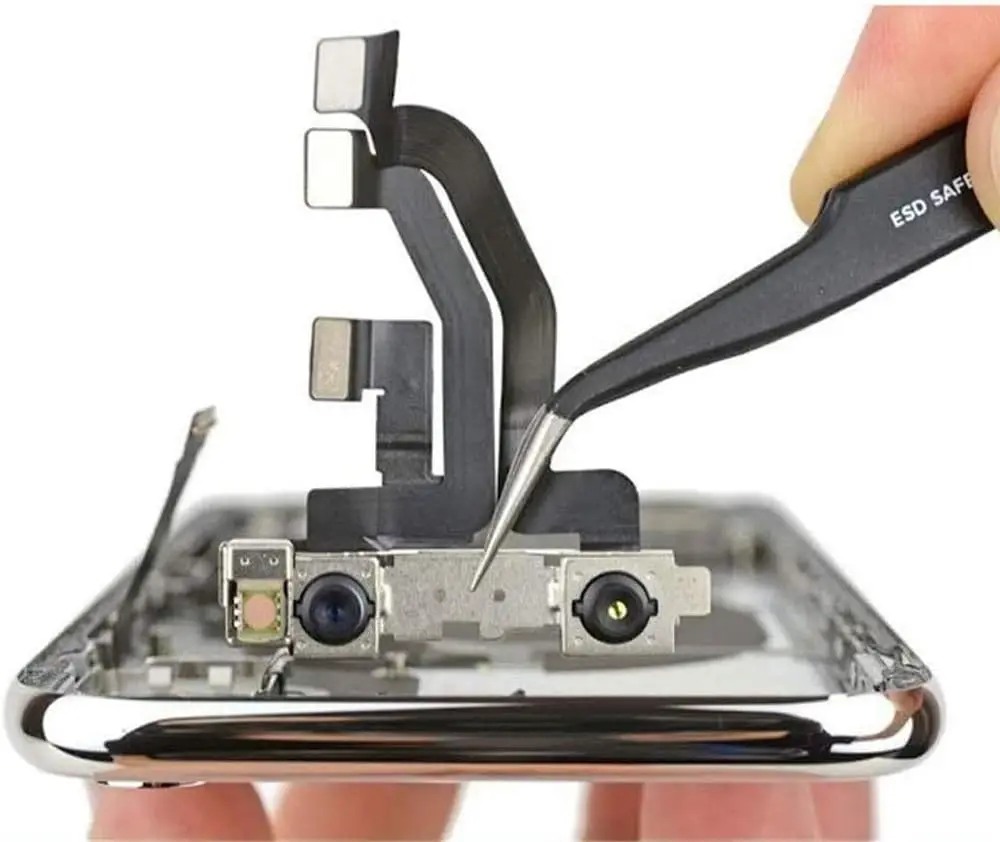 Front Camera Flex Cable For iPhone 15 14 Plus 13 12 11 Pro MAX Facing Selfie Module Light Promixity Sensor Replacement Parts