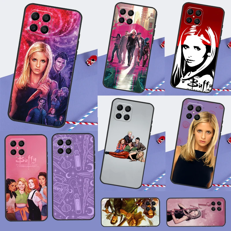 Buffy the Vampire Slayer For Honor 70 50 X7 X8 X9 Case For Huawei P30 Lite P20 P40 P50 Pro P Smart Z Nova 5T Cover