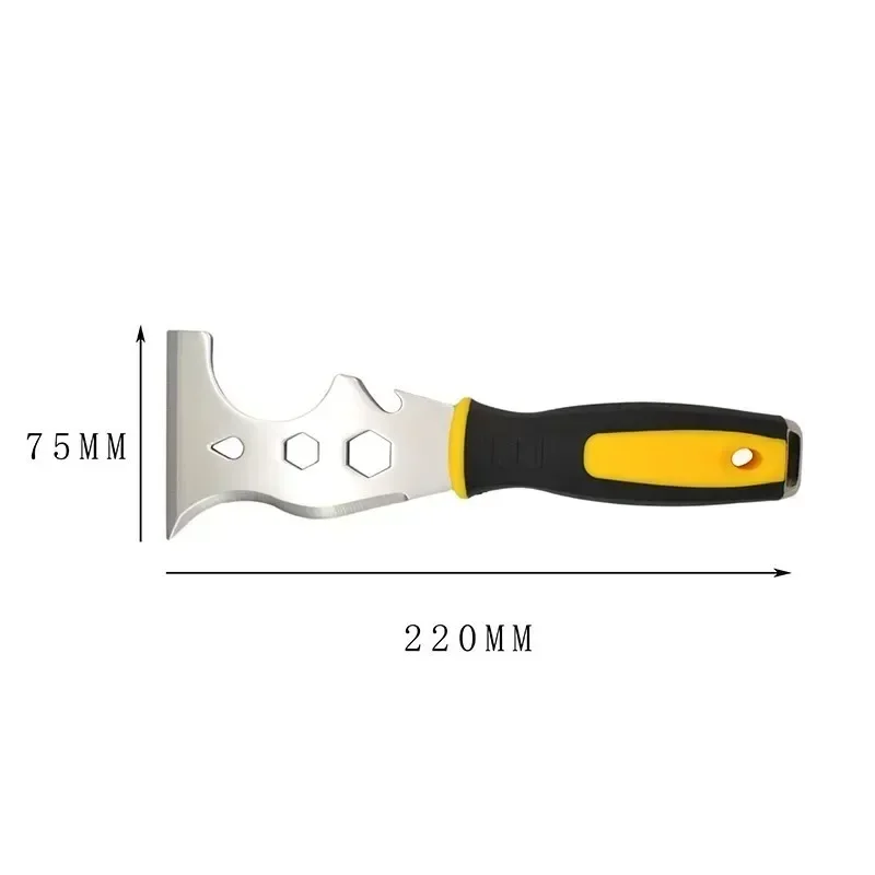 Imagem -02 - Spackle Knife Paint Putty Raspador Can Opener Caulk Tool Pintores 13in Aço Inoxidável