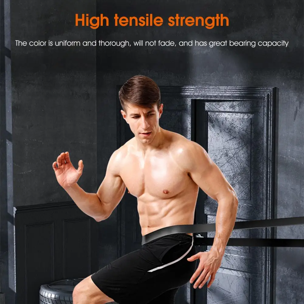 High Elasticity Resistance Band Strong Resilience Convenient Carrying Long Service Life Pull Up Assist Band for Yoga