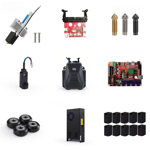 Piezas de repuesto para Elegoo Neptune 4 Max, cabezal de impresión, engranaje extrusor de acero recubierto Nano para accesorios de impresora 3D Neptune4 Max