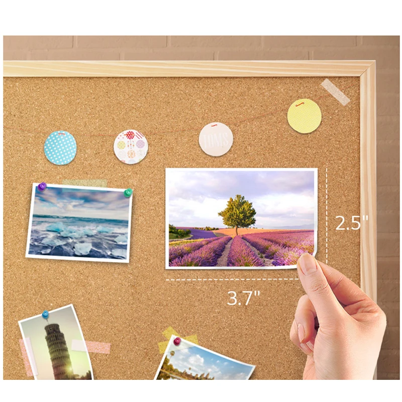 Papel fotográfico original PT3013, 36 hojas, 2,5x3,7 pulgadas, 36 fotos/caja para impresora fotográfica a presión LG PC389P, PC389S, PC389