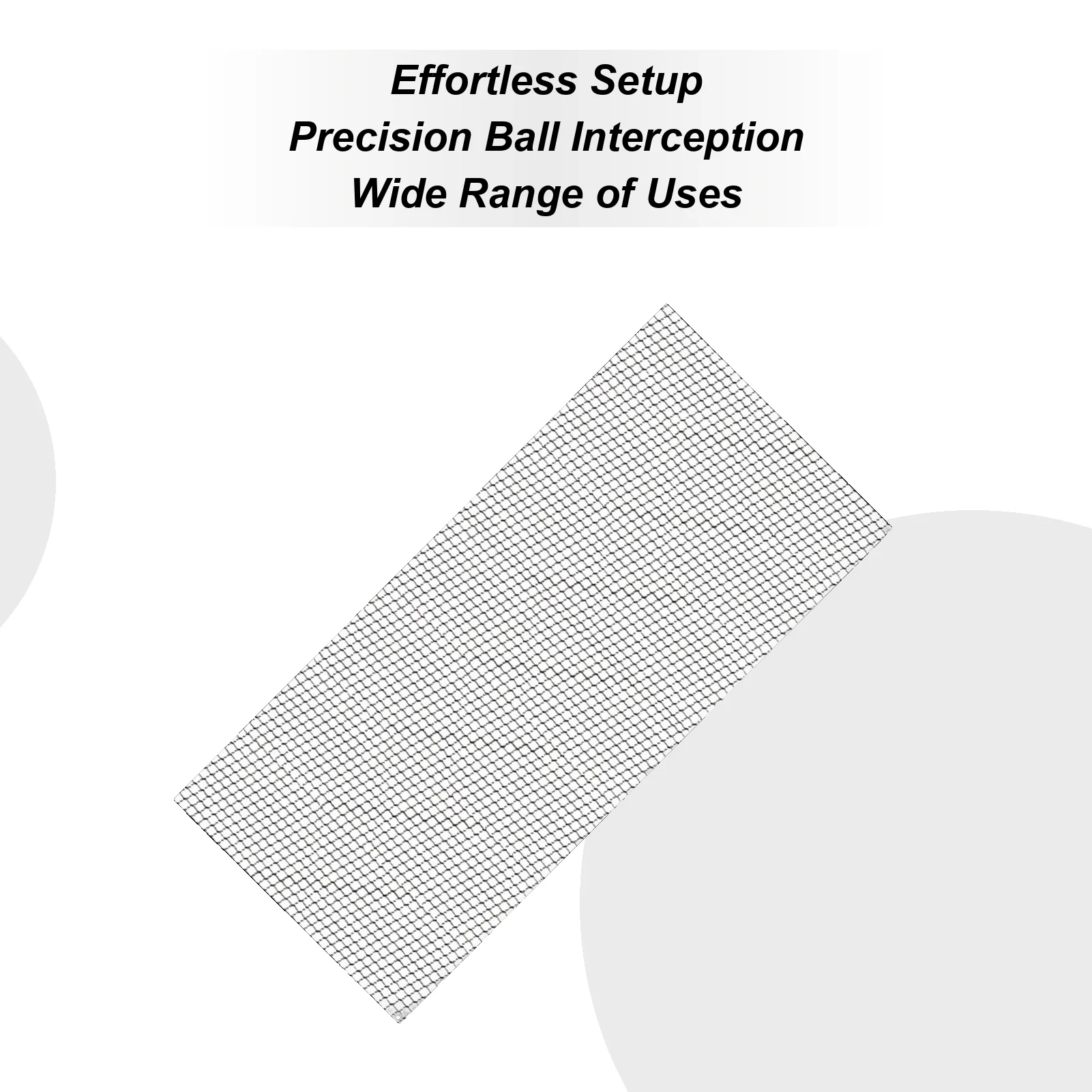 

Ball Stop Netting Sports Netting For Backyard Barrier Football Backstop Mesh For Garden Backyard Sports Activities Training