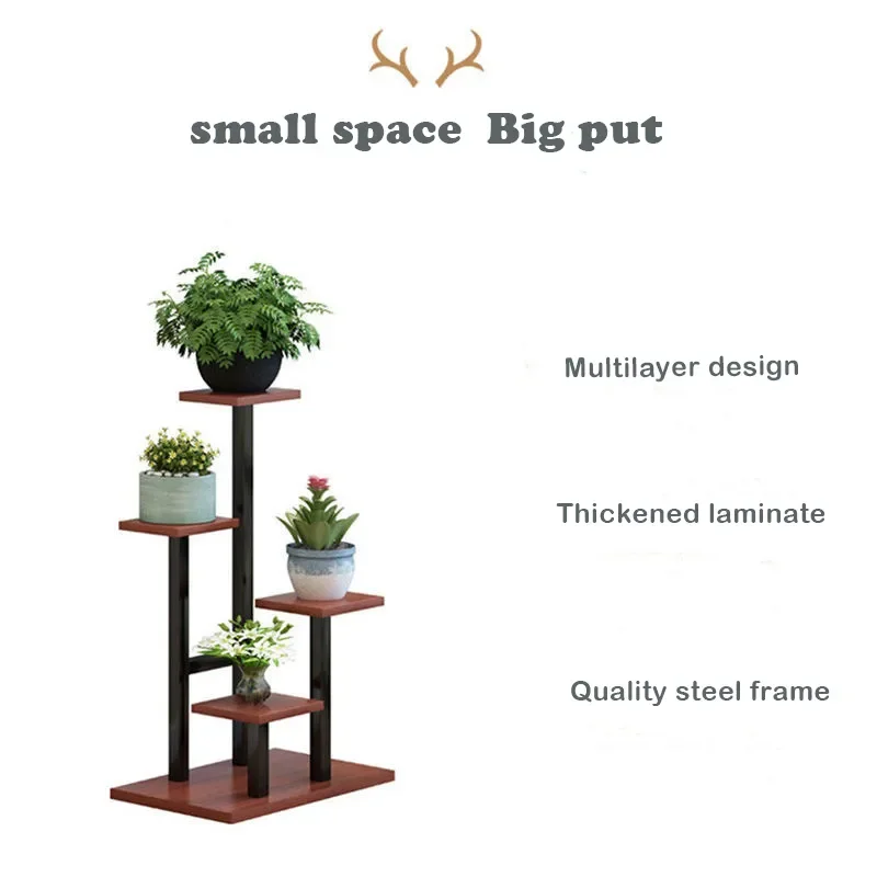 Plant Stand Multiple Flower Pot Holder Shelves Planter Rack Storage Organizer Display For Indoor Home Garden Decoration