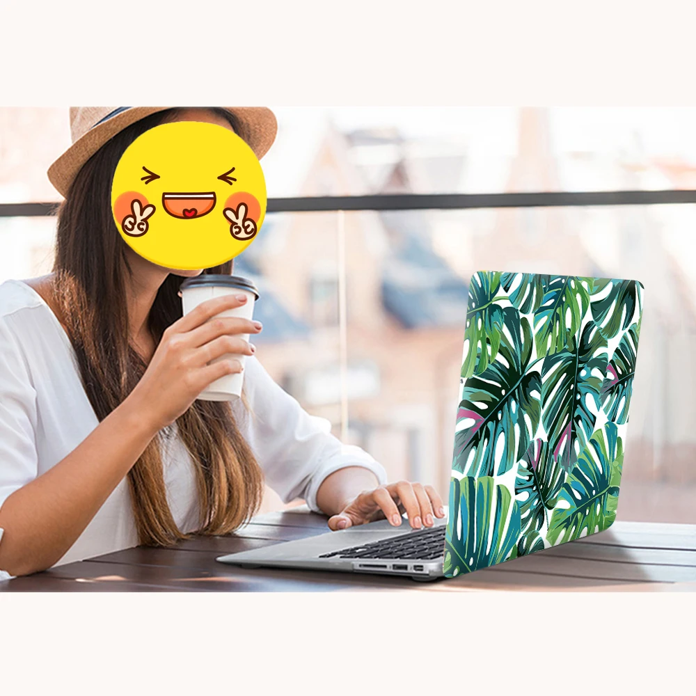 Laptop Case Funda For Macbook Air M3 M4 13 15 A3241 A3240 Notebook Sticker Shell For Macbook Neo 13 A3404 Pro 16.1 2019 A2941 PC