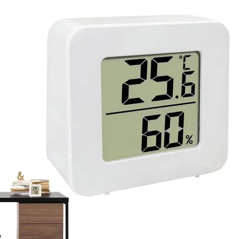 Mini-Thermometer, Feuchtigkeitsmesser, Sensor, Mini-LCD-Temperatur- und Feuchtigkeitsmesser, elektronischer Heimmonitor, Feuchtigkeitssensor