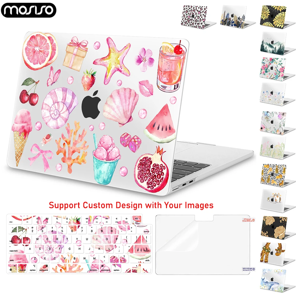 Case for Macbook Air 13.6 15 M4 M3 M2 A3240 A3241 A3113 A2681 A2337 Case Macbook Pro 13 14 16 A2251 A3434 A3112 A3403 A3186Cover