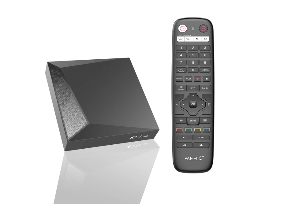 XTV Air IPTV Box Amlogic S905W2 2GB 16GB Dual Android 11 4k Middleware Stalker Player Streaming Box