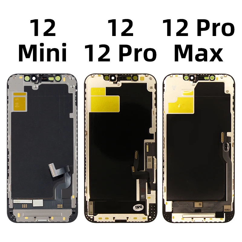 Jakość AAA OLED dla iPhone X XS Max Ekran dotykowy LCD Digitizer Dla iPhone 11 12 Pro Max Wyświetlacz 13 Mini 14 Plus 13 PRO 14 LCD