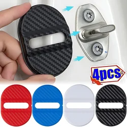 Universal Car Door Closing Shockproof Plastic Cushion Mute Shock Absorber Protective Covers Car Door Latch Accessories 4pcs