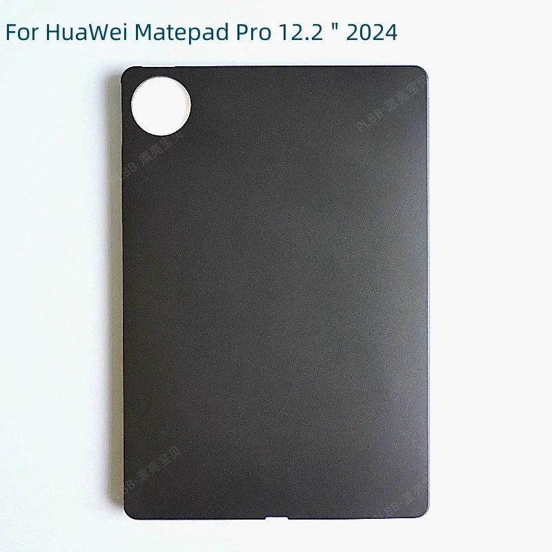 

Tablet Case For Huawei MatePad Pro 12.2 2024 Mate Pad Pro 12.2" MRO-W00 MRO-W10 Silicone TPU Black Protective Shell Back Cover