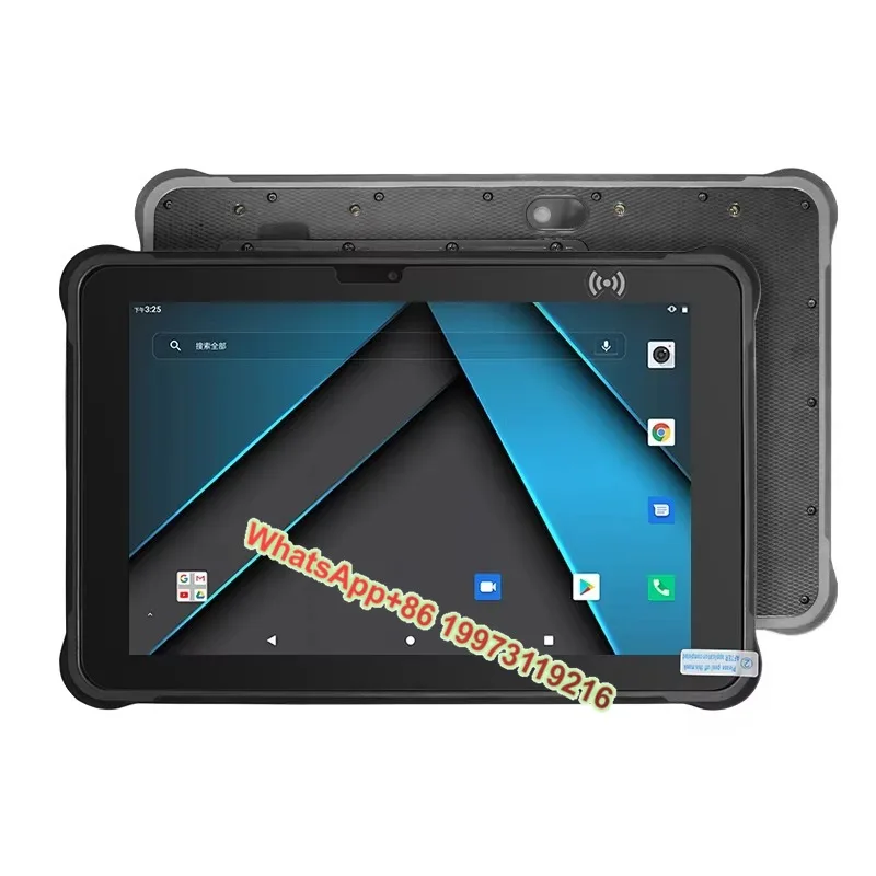 

10.1Inch Android 11 Rugged Tablet 4GB RAM, 64GB ROM, 4G LTE WiFi BT GPS NFC Reader for Industrial Use 450nits Sunlight Readable