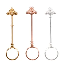 Bee Cigarette Holder Ring Rack Clip Metal Portable Cigarette Smoking Stand Finger Cilp Hand Clamp Cigarette Smoking Accessories