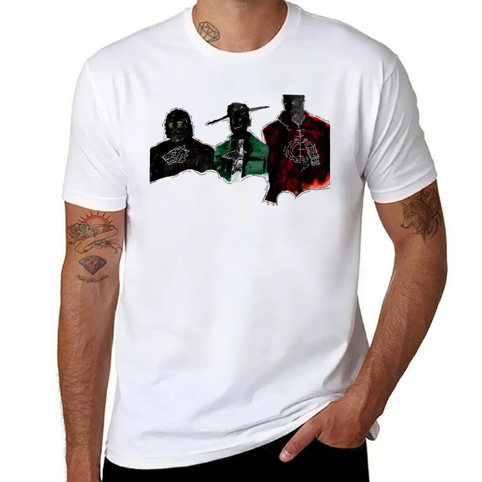 

Three Taveren - Wheel of Time T-Shirt funny t shirts man t shirt for man 100 percent cotton T-Shirt