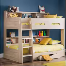 Twin Over Wall Bunk Beds