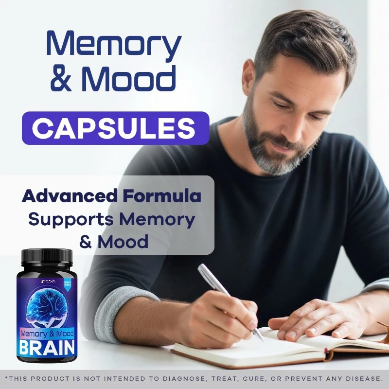Helps to enhance memory, learning ability, improve thinking, concentration. Improves mood and supports a healthy brain.