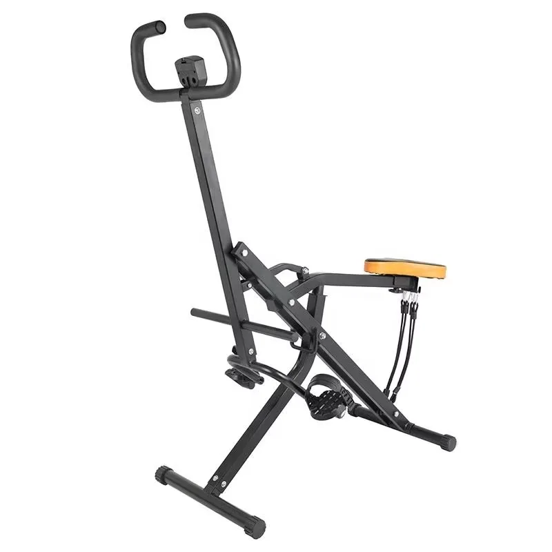 2025 معدات اللياقة البدنية للاستخدام المنزلي الداخلي، آلة كرانش الكاملة، ركوب الخيل الرياضية، مقاومة قابلة للتعديل