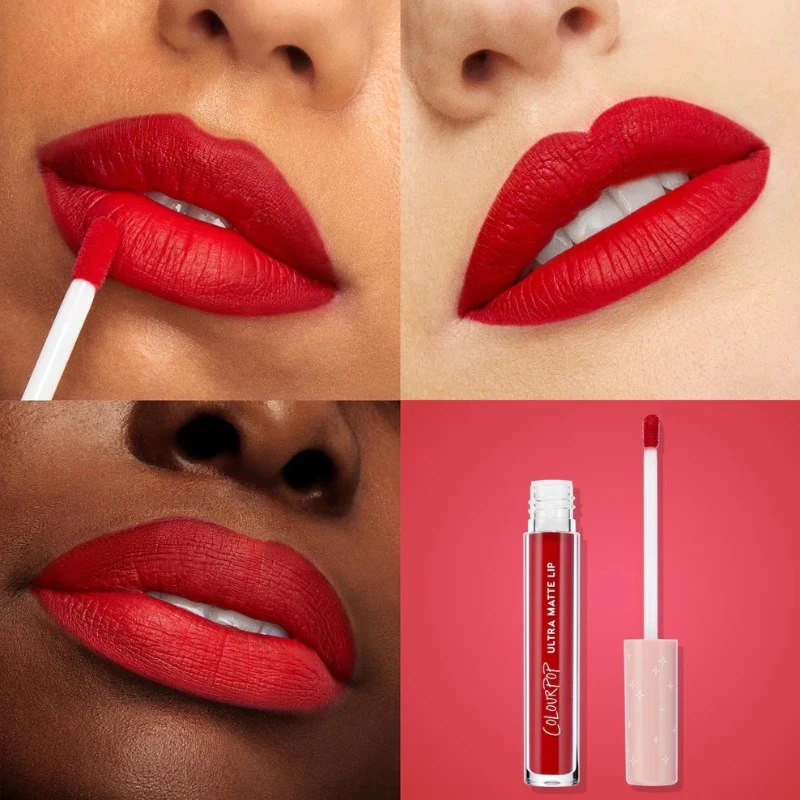 

Hot Colorpop Cara Bubble Colorpop Matte Lip Glaze Starling/Zuma Milk Tea Nude Makeup