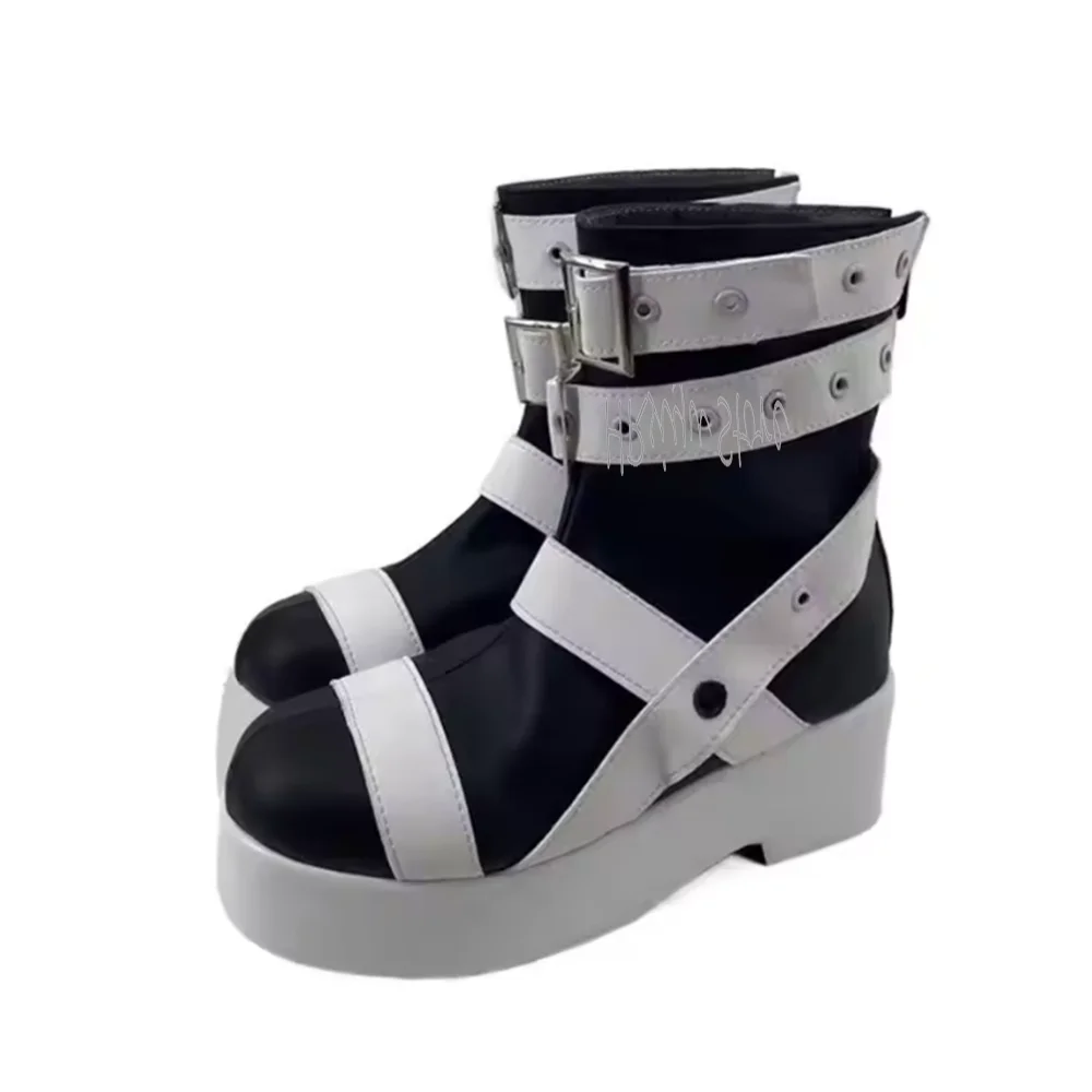 アニメマカアルバーンコスプレ靴衣装女性男性ブーツハロウィンカーニバルパーティークリスマス