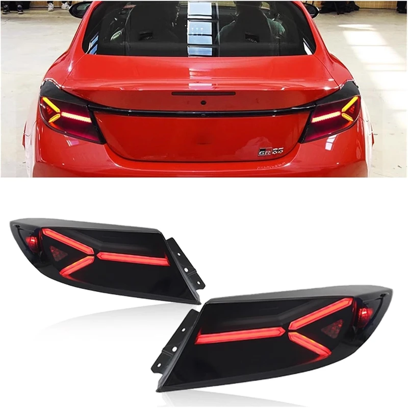 سيارة مصباح ليد خلفي ل Toyt GR86 لسوبارو BRZ 2021 2022 2023 سيارة النهار تشغيل أضواء بدوره إشارة مصباح مكبح الضوء الخلفي #1