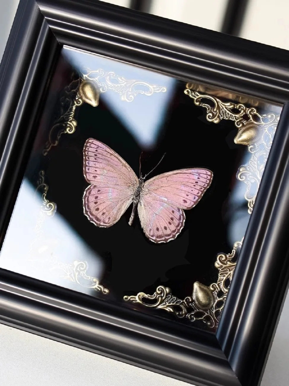 

Purple Star Butterfly Specimen Display Frame Art Decoration Painting Gift