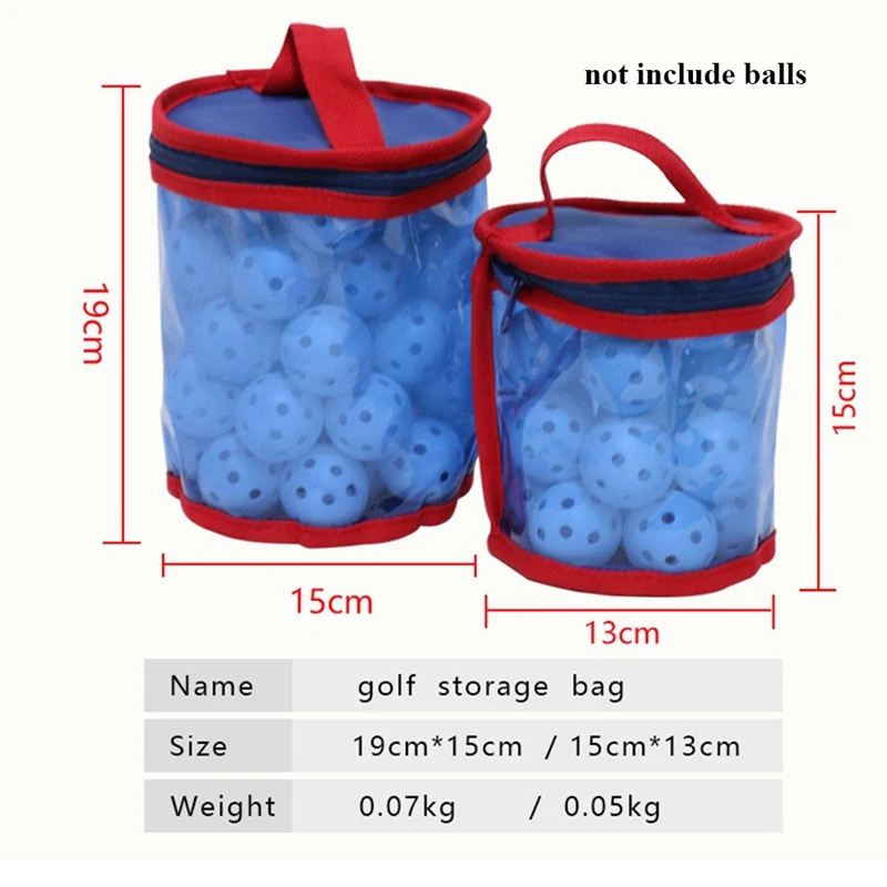 Outdoor Portable Special Golf Storage Bag Nylon Net Ball Bag Can Hold 25/50 Balls Golf Ball Bag