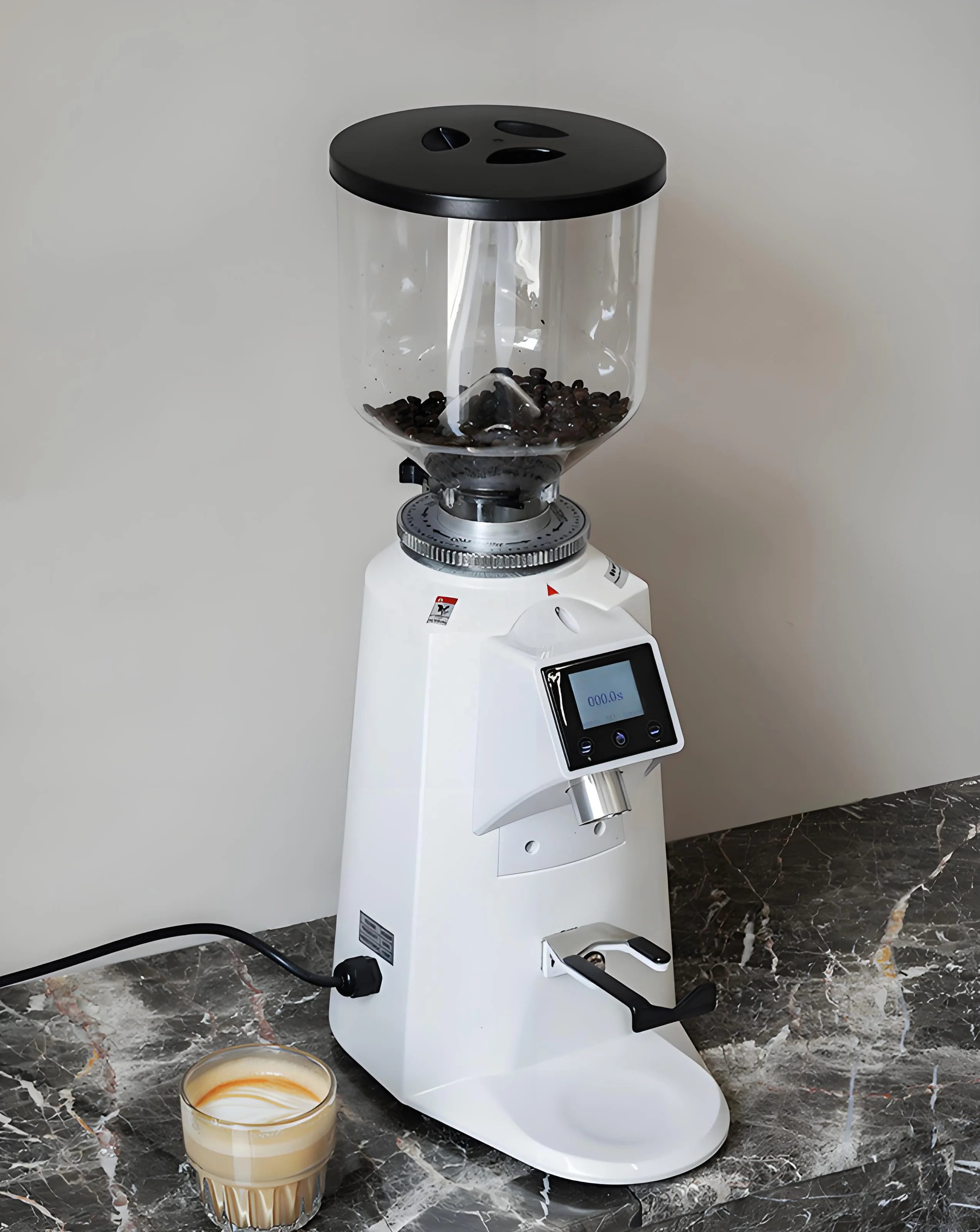 Cheap and Durable Commercial Automatic Cafe One-key Powder Extraction Coffe Coffee Bean Grinder
