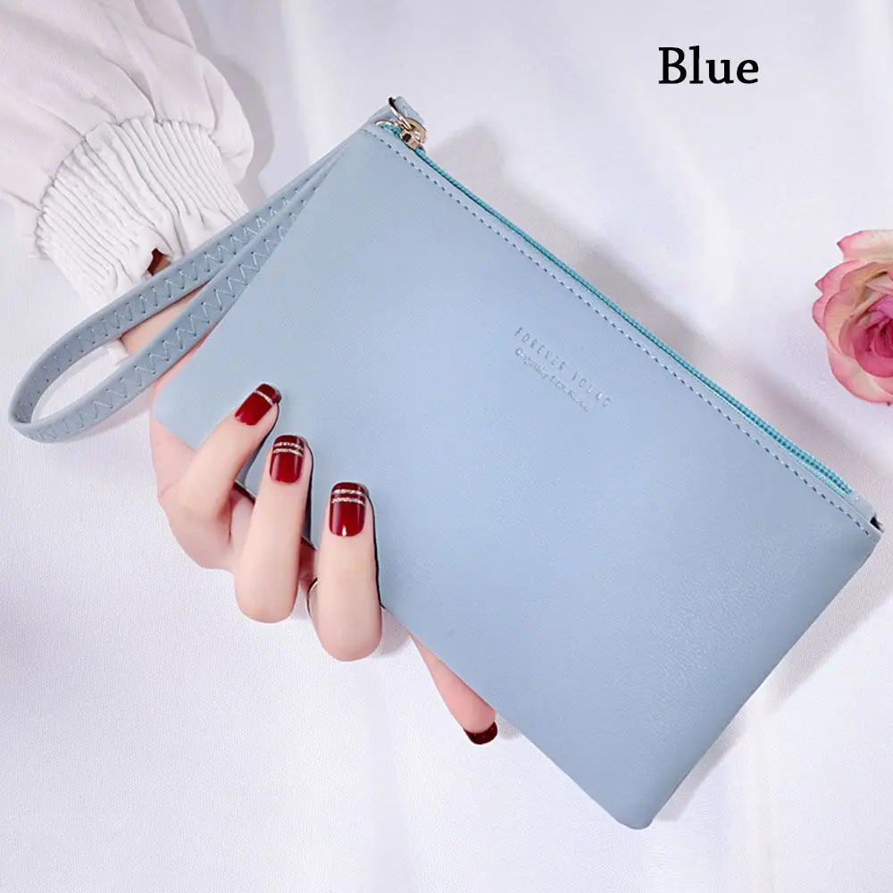 

Fashion Zip Money Bag Pouches Wallet Coin Bag Long Purse